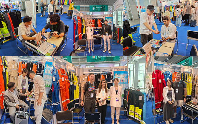 創偉制衣亮相廣交會第三期，專業防護產品引關注